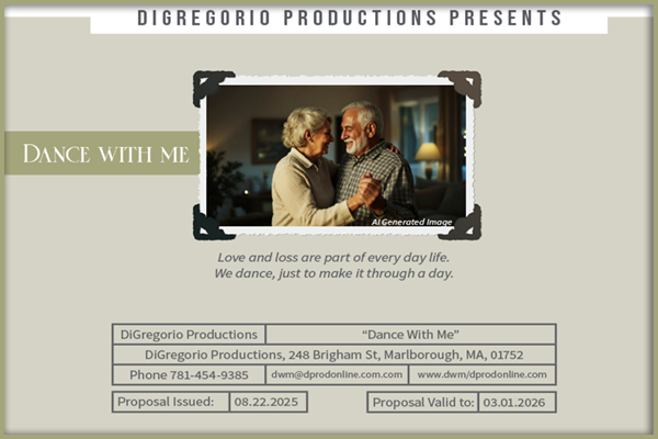 Dance With Me Pitch Deck